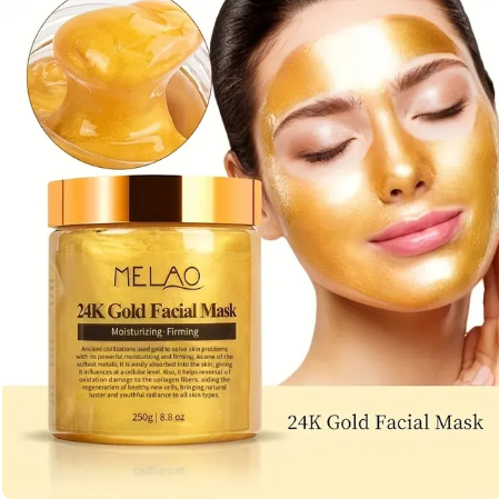 Máscara Facial- 24K Gold